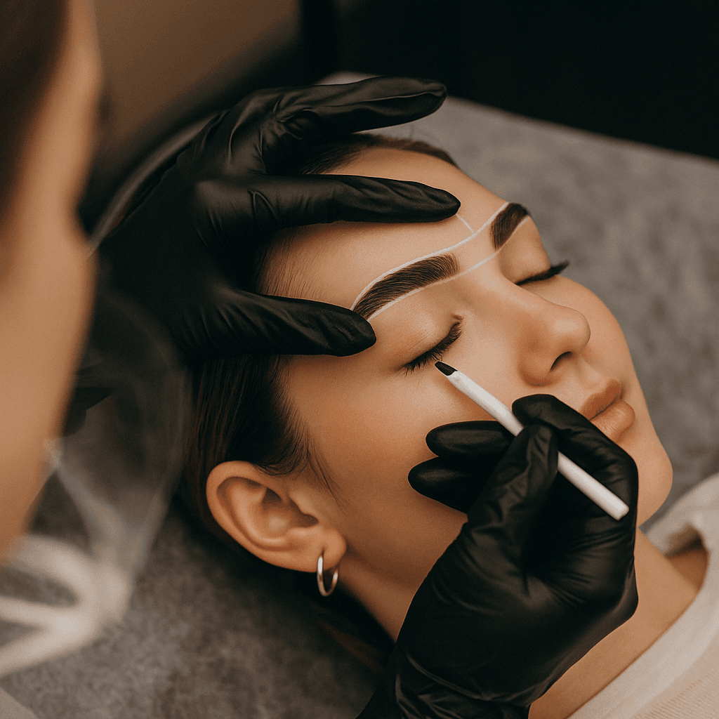 Detailed brow mapping for perfect symmetry